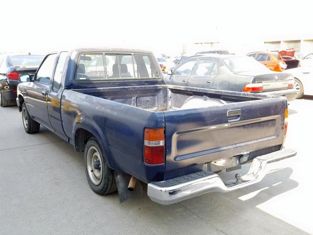 JT4RN93P4M5028690 - 1991 TOYOTA PICKUP 1/2 BLUE photo 3