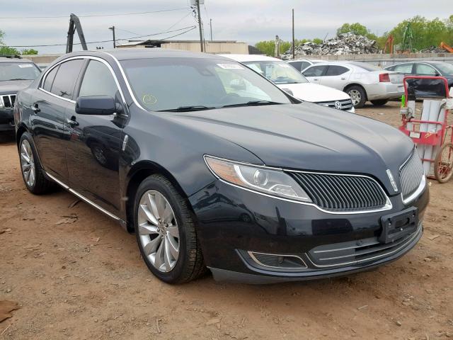 1LNHL9EK9DG605149 - 2013 LINCOLN MKS BLACK photo 1