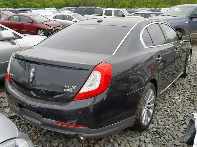 1LNHL9EK9DG605149 - 2013 LINCOLN MKS BLACK photo 4