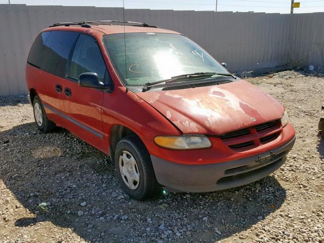 2B4FP253XWR610133 - 1998 DODGE CARAVAN RED photo 1