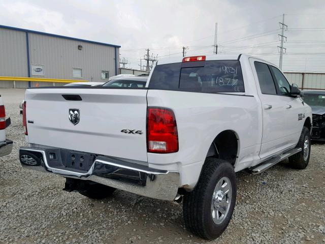 3C6UR5DL0JG367056 - 2018 RAM 2500 SLT WHITE photo 4