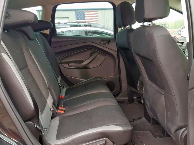 1FMCU0F75EUE52169 - 2014 FORD ESCAPE S BLACK photo 6