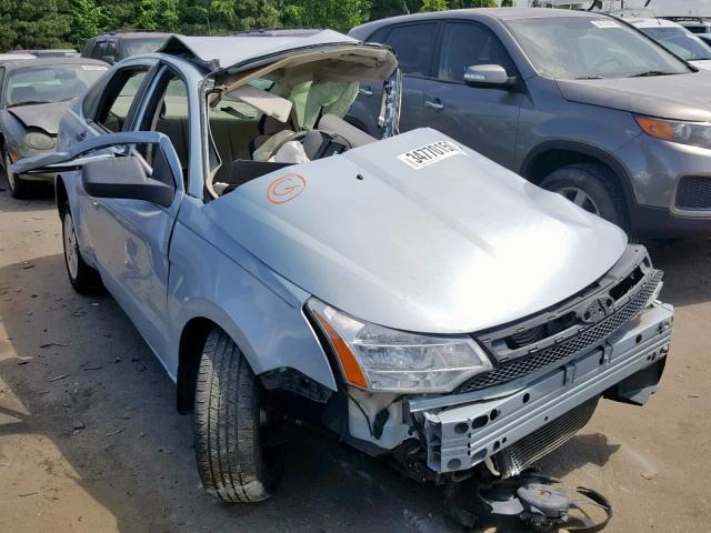 1FAHP34N48W236316 - 2008 FORD FOCUS S/SE SILVER photo 1