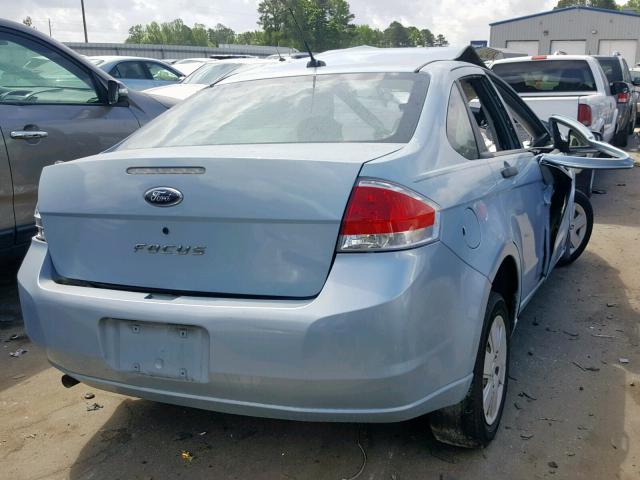 1FAHP34N48W236316 - 2008 FORD FOCUS S/SE SILVER photo 4