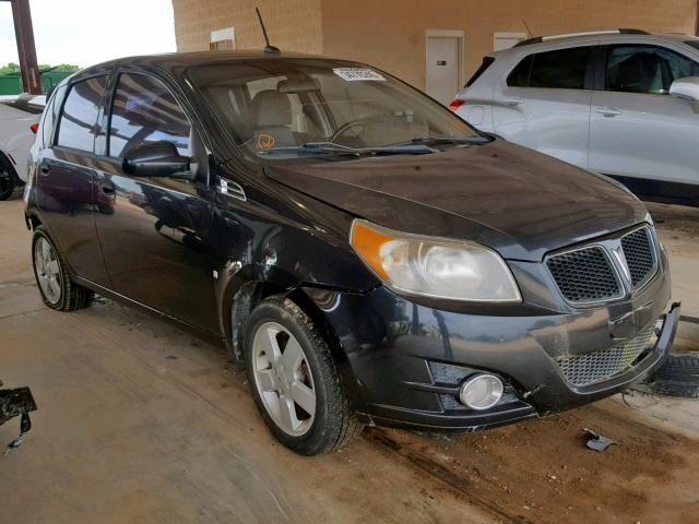 KL2TD66E69B666100 - 2009 PONTIAC G3 BLACK photo 1