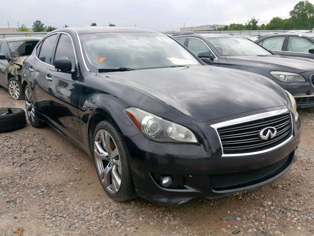 JN1BY1AP9BM320239 - 2011 INFINITI M37 BLACK photo 1