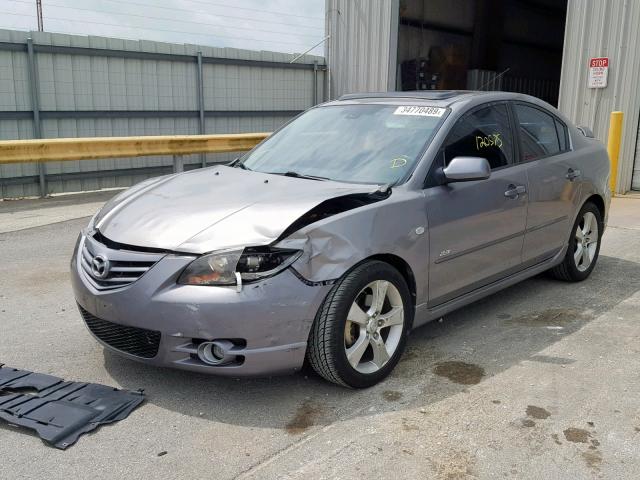 JM1BK323261530016 - 2006 MAZDA 3 S GRAY photo 2