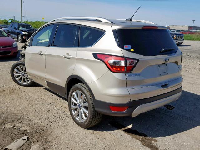 1FMCU0J99HUB87513 - 2017 FORD ESCAPE TIT TAN photo 3