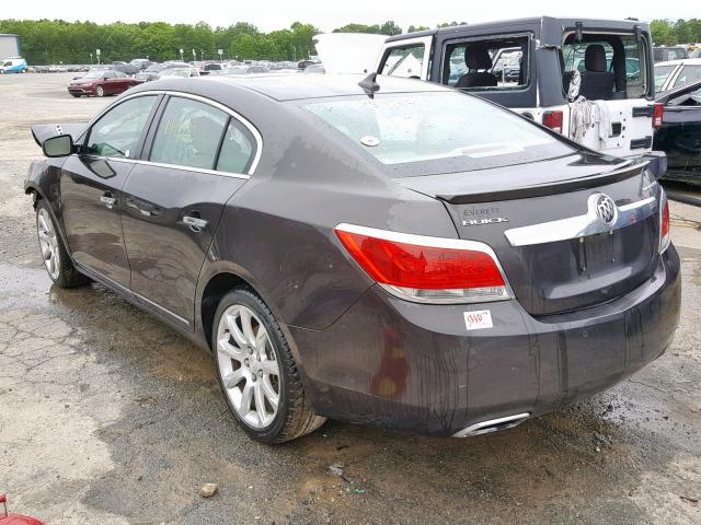 1G4GJ5E38DF207150 - 2013 BUICK LACROSSE T CHARCOAL photo 3