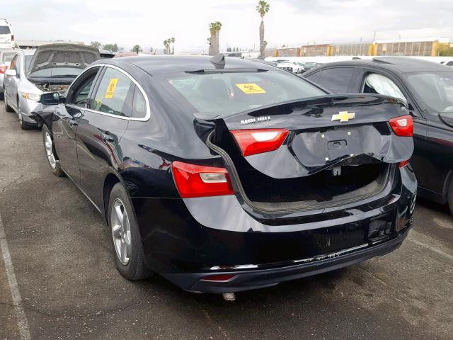 1G1ZB5ST3GF353869 - 2016 CHEVROLET MALIBU LS BLACK photo 3