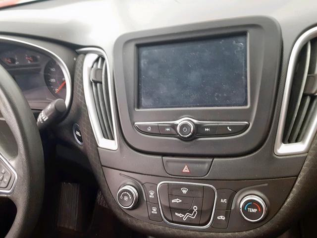 1G1ZB5ST3GF353869 - 2016 CHEVROLET MALIBU LS BLACK photo 9