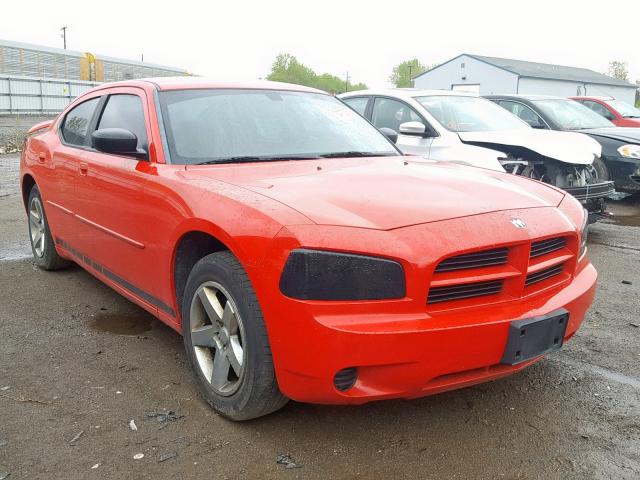 2B3KA43D29H596718 - 2009 DODGE CHARGER RED photo 1