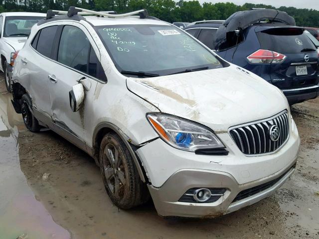 KL4CJCSB6DB202629 - 2013 BUICK ENCORE WHITE photo 1