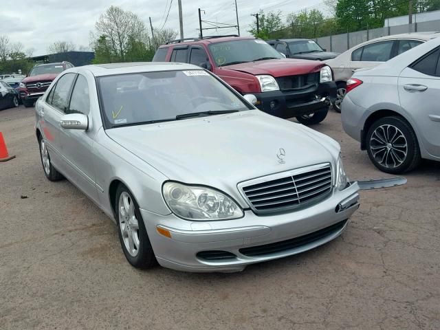 WDBNG83J34A413632 - 2004 MERCEDES-BENZ S 430 4MAT SILVER photo 1