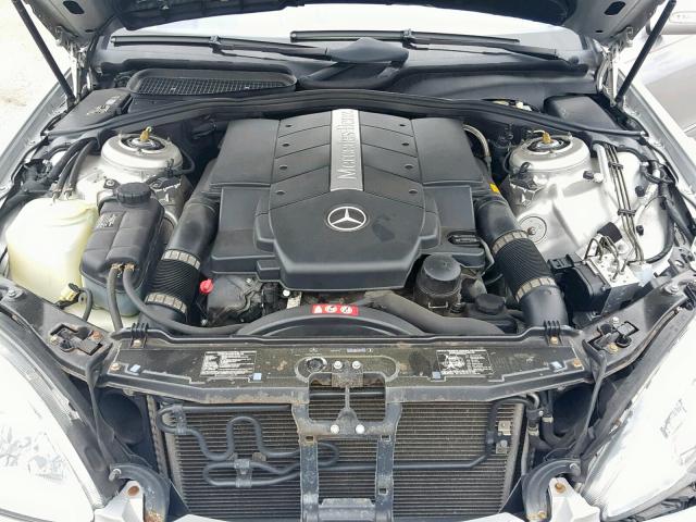 WDBNG83J34A413632 - 2004 MERCEDES-BENZ S 430 4MAT SILVER photo 7