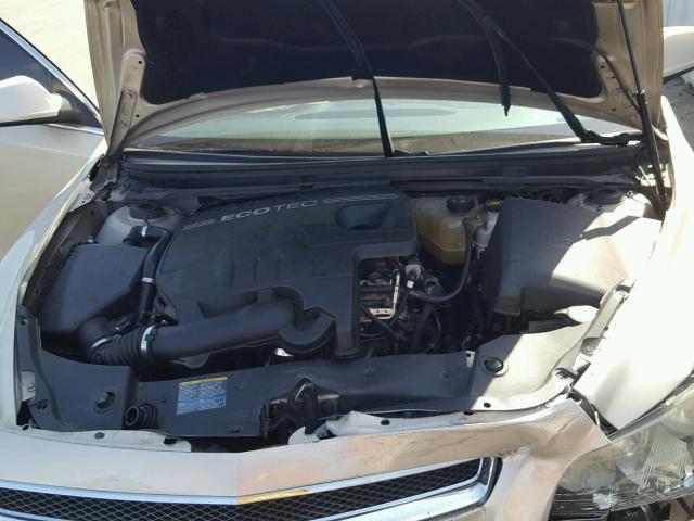 1G1ZC5EB3AF200593 - 2010 CHEVROLET MALIBU 1LT 金色 照片 7