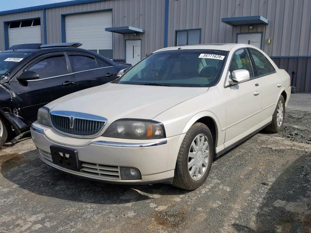 1LNHM86S74Y605408 - 2004 LINCOLN LS WHITE photo 2