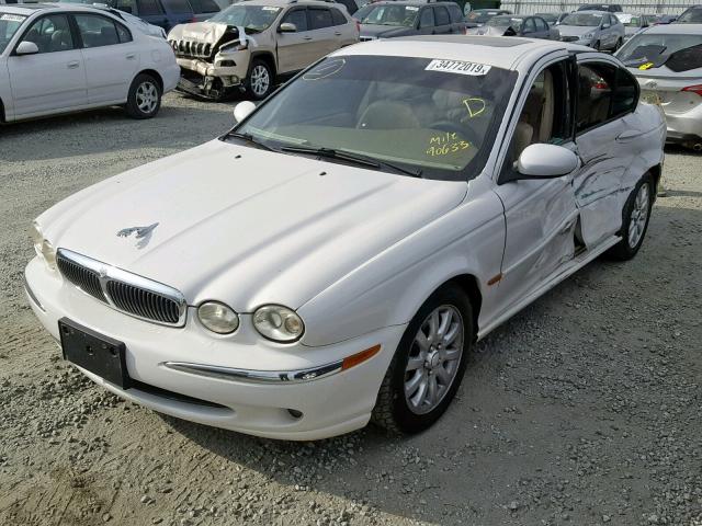 SAJEA51D73XD32115 - 2003 JAGUAR X-TYPE 2.5 WHITE photo 2