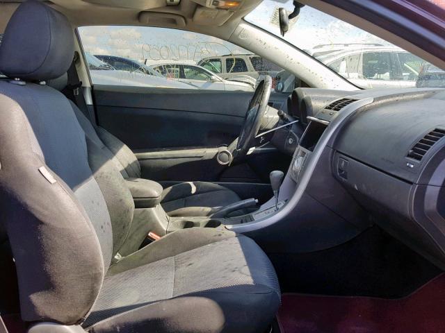 JTKDE167680233401 - 2008 TOYOTA SCION TC PURPLE photo 5