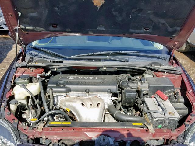 JTKDE167680233401 - 2008 TOYOTA SCION TC PURPLE photo 7