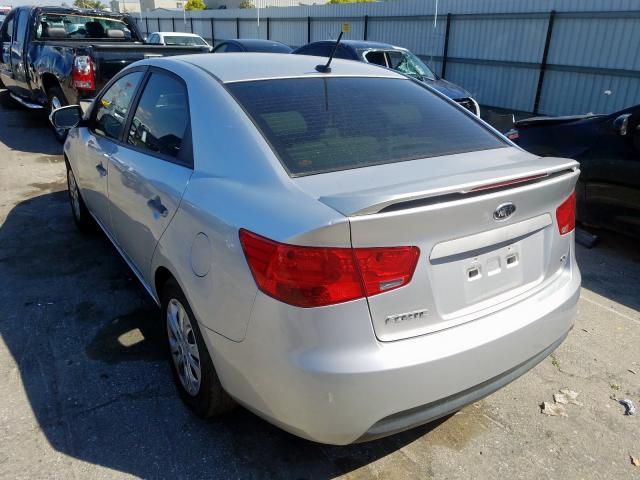 KNAFU4A29A5260310 - 2010 KIA FORTE EX  photo 3