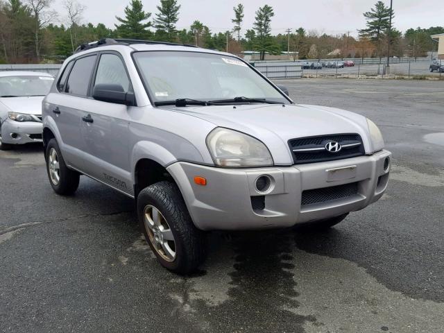 KM8JM72BX6U299249 - 2006 HYUNDAI TUCSON GL SILVER photo 1