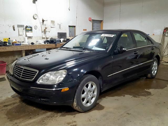 WDBNG75J8YA122346 - 2000 MERCEDES-BENZ S 500  photo 2