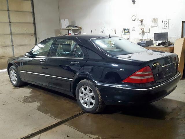 WDBNG75J8YA122346 - 2000 MERCEDES-BENZ S 500  photo 3