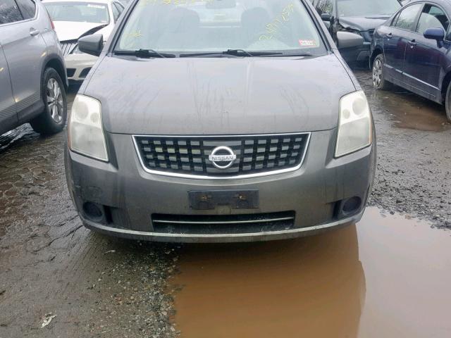 3N1AB61E47L656195 - 2007 NISSAN SENTRA 2.0 CHARCOAL photo 9