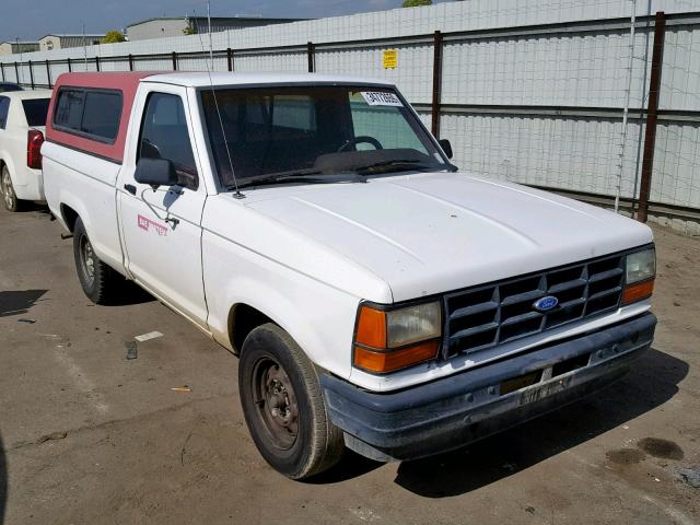 1FTCR10A3MUB31357 - 1991 FORD RANGER WHITE photo 1