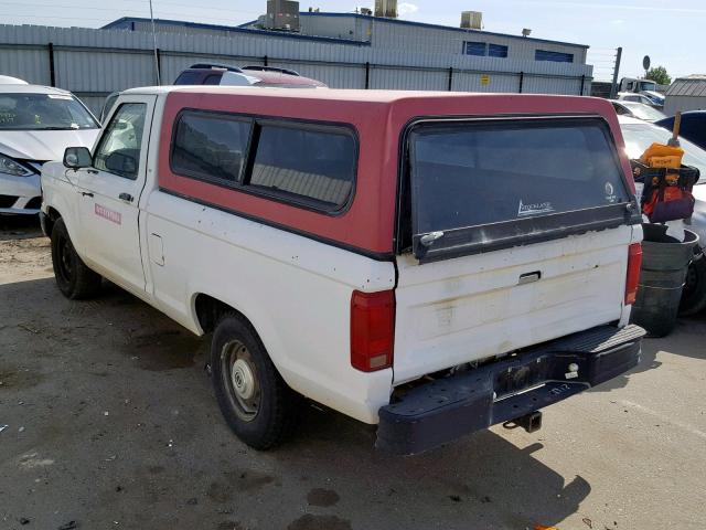 1FTCR10A3MUB31357 - 1991 FORD RANGER WHITE photo 3