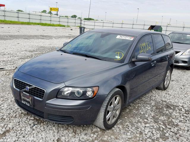 YV1MW382772328631 - 2007 VOLVO V50 2.4I GRAY photo 2