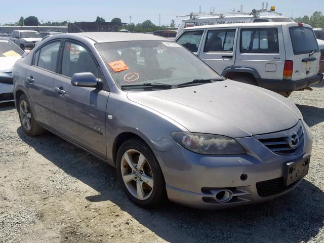 JM1BK124261450938 - 2006 MAZDA 3 S GRAY photo 1