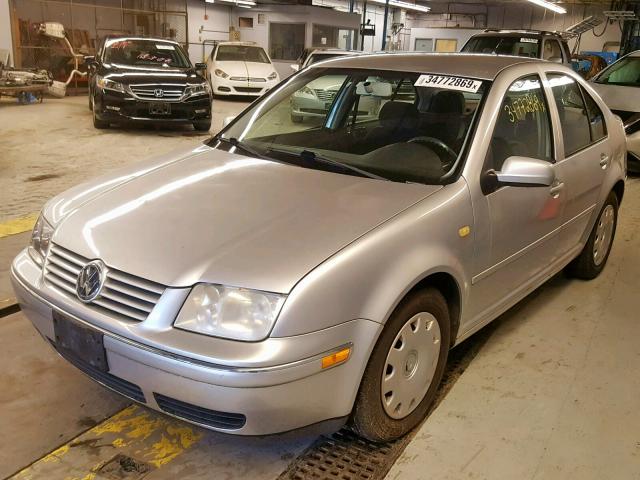 3VWSA29M6YM053542 - 2000 VOLKSWAGEN JETTA GLS SILVER photo 2