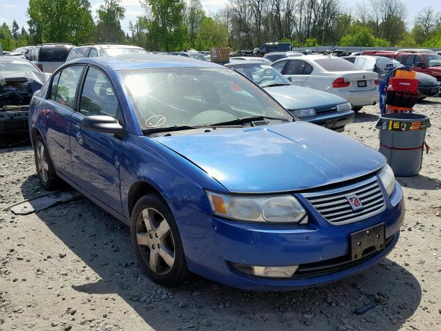 1G8AK55B66Z138257 - 2006 SATURN ION LEVEL BLUE photo 1