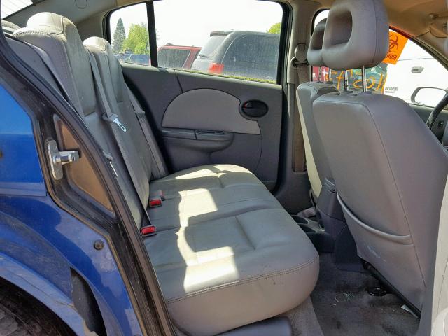 1G8AK55B66Z138257 - 2006 SATURN ION LEVEL BLUE photo 6