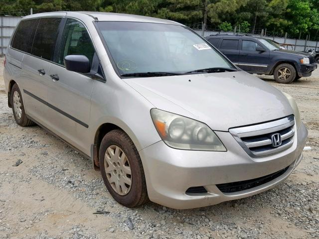 5FNRL38215B021695 - 2005 HONDA ODYSSEY LX GOLD photo 1