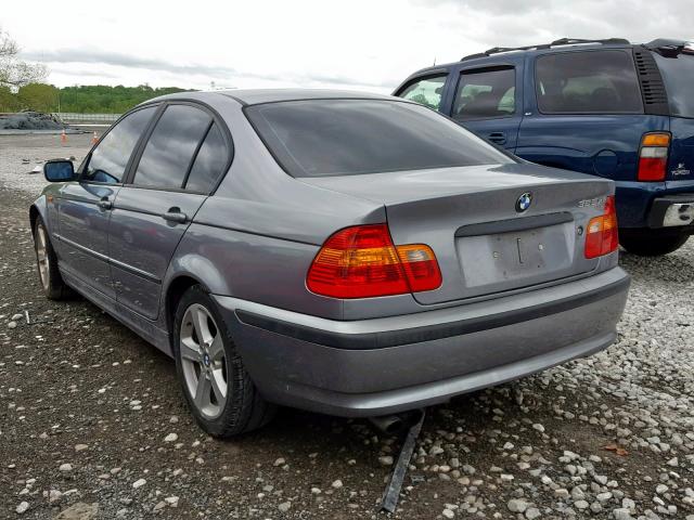 WBAEU33474PR12189 - 2004 BMW 325 XI GRAY photo 3