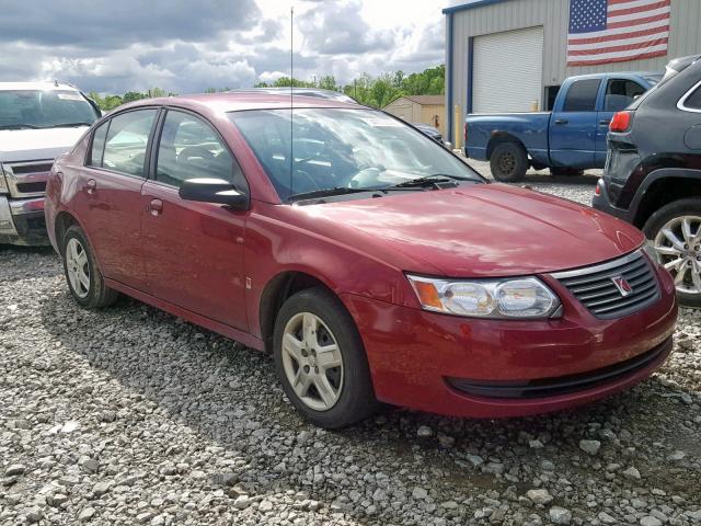 1G8AJ55F37Z143651 - 2007 SATURN ION LEVEL RED photo 1
