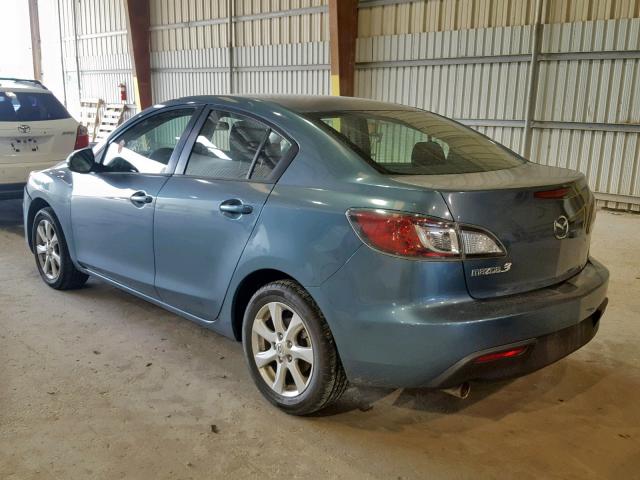 JM1BL1VF4B1385868 - 2011 MAZDA 3 I BLUE photo 3