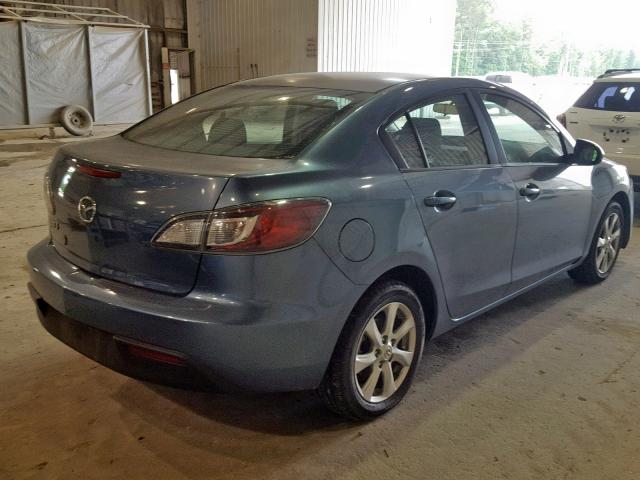 JM1BL1VF4B1385868 - 2011 MAZDA 3 I BLUE photo 4