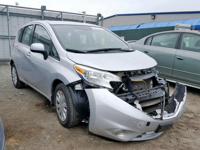 3N1CE2CP6EL426002 - 2014 NISSAN VERSA NOTE SILVER photo 1