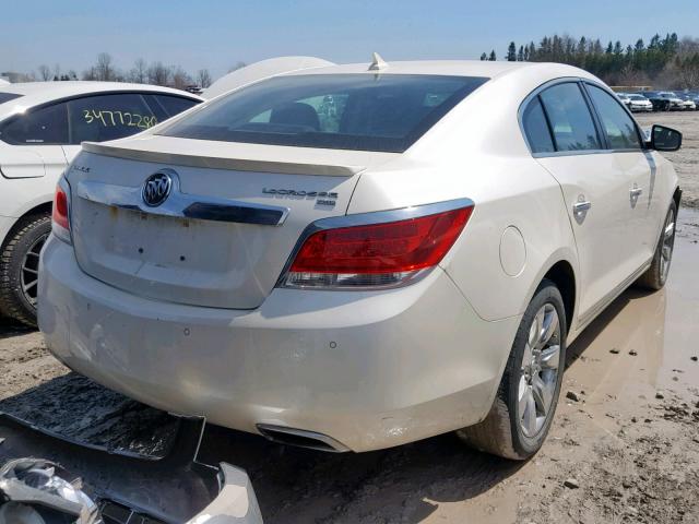 1G4G65E31CF130931 - 2012 BUICK LACROSSE WHITE photo 4