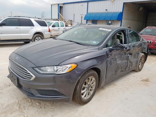 3FA6P0G75HR283778 - 2017 FORD FUSION S  photo 2