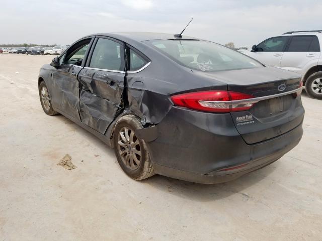 3FA6P0G75HR283778 - 2017 FORD FUSION S  photo 3