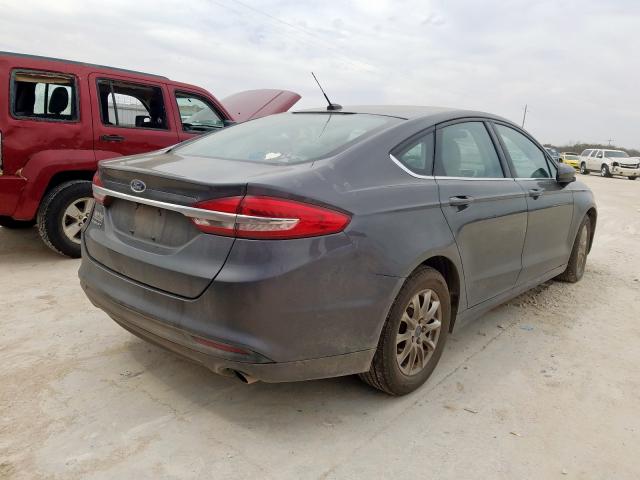 3FA6P0G75HR283778 - 2017 FORD FUSION S  photo 4