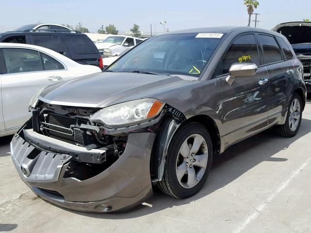 5J8TB18248A012257 - 2008 ACURA RDX WHITE photo 2