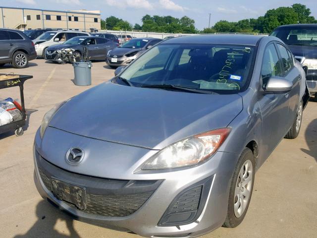 JM1BL1UF0B1445887 - 2011 MAZDA 3 I SILVER photo 2