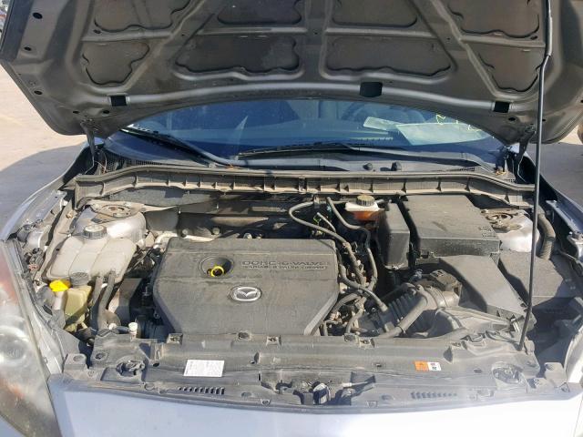 JM1BL1UF0B1445887 - 2011 MAZDA 3 I SILVER photo 7