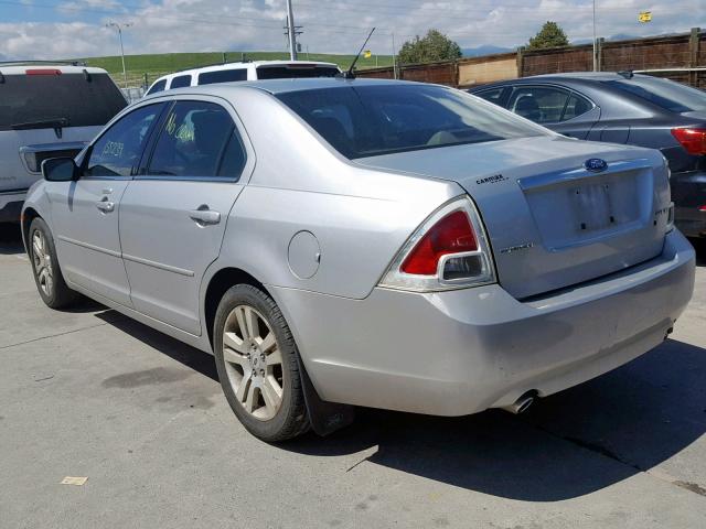 3FAHP08139R194053 - 2009 FORD FUSION SEL SILVER photo 3